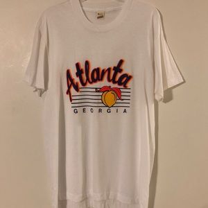 Vintage Atlanta Georgie single stitch tee